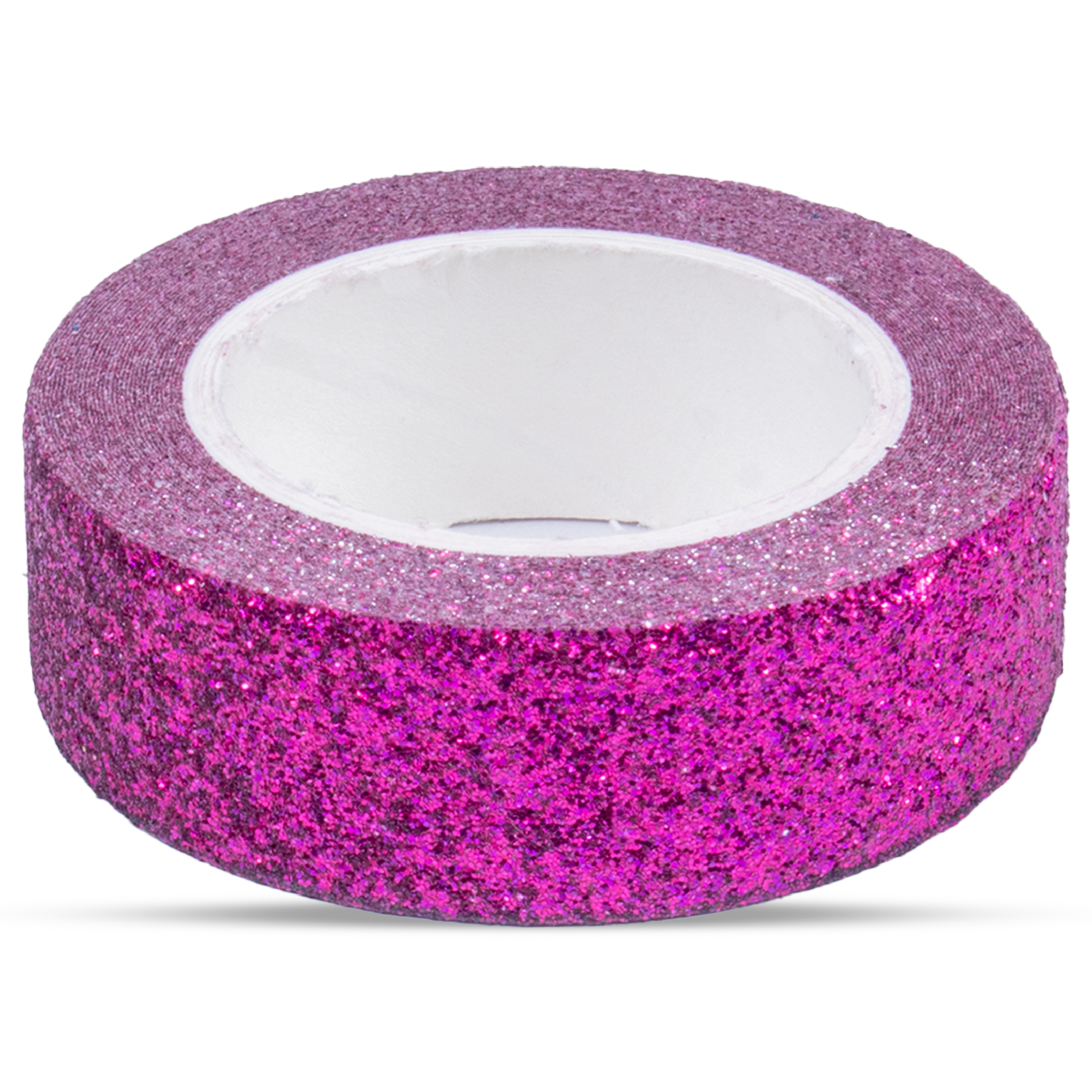 Washi Tape Glitter Deep Magenta 15Mmx5Mtr 1Pc