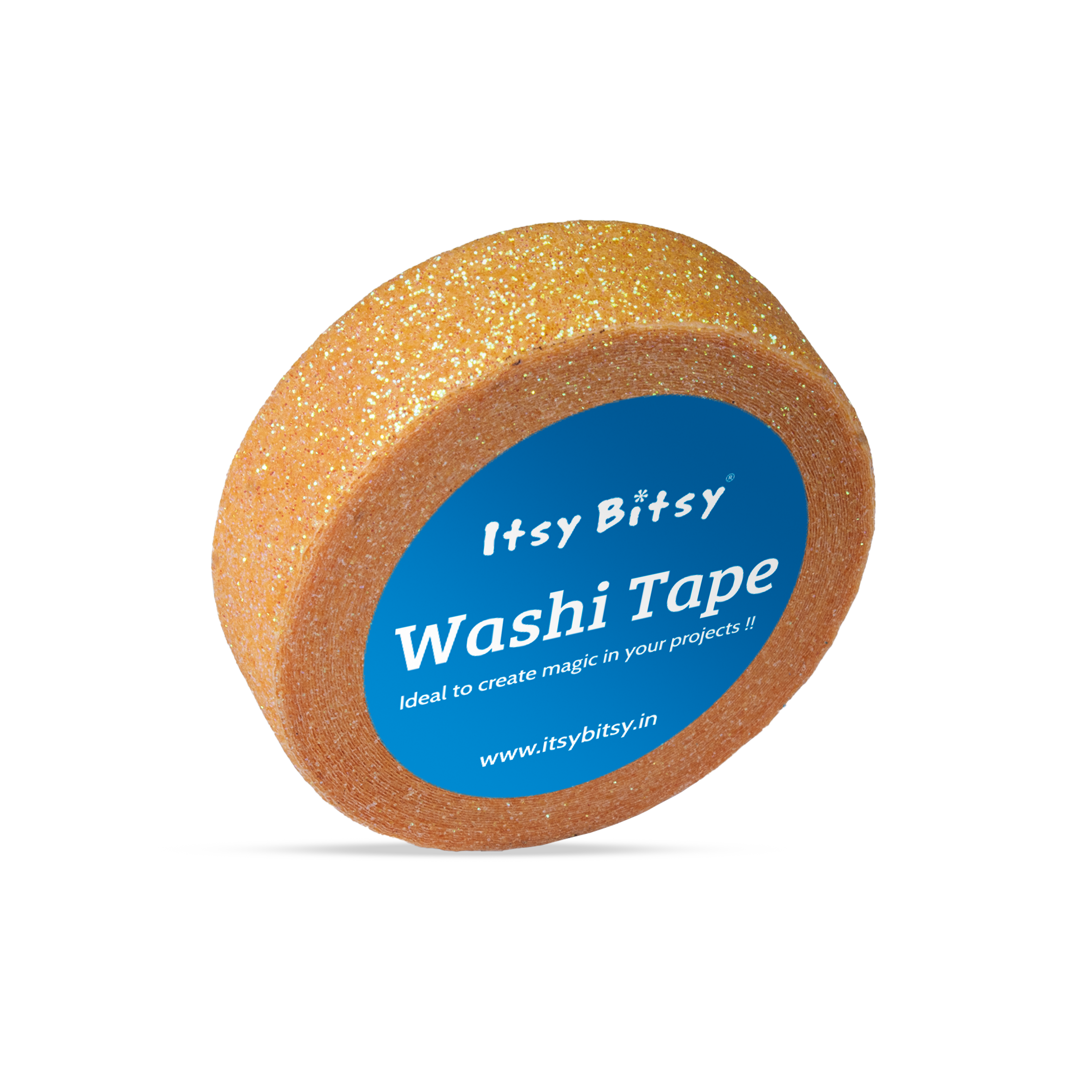 Washi Tape Golden Yellow 15Mmx5Mtr 1Pc
