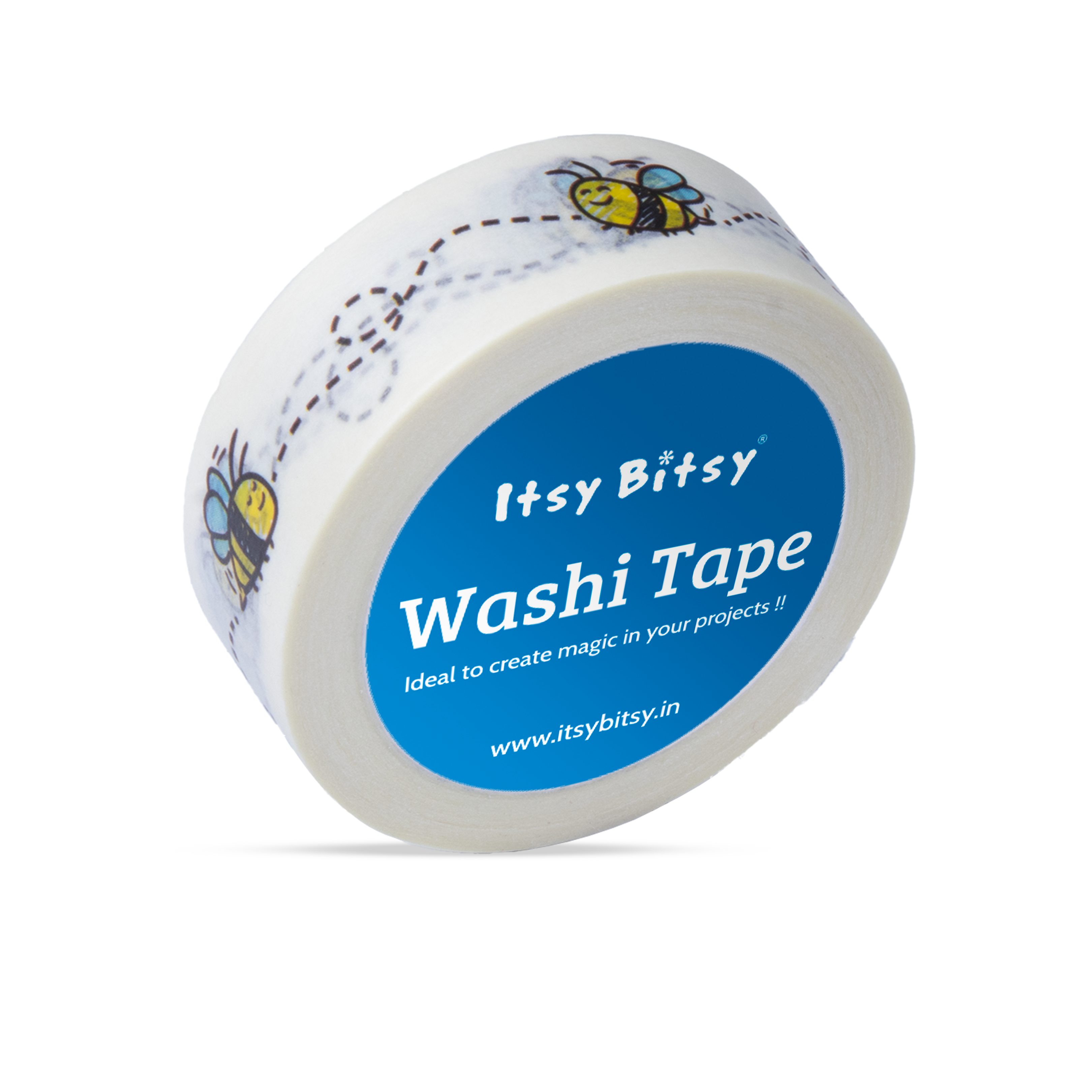 Washi Tape Bee Happy 15Mmx10Mtr 1Pc
