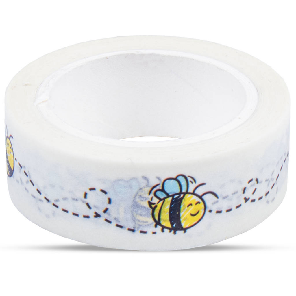 Washi Tape Bee Happy 15Mmx10Mtr 1Pc
