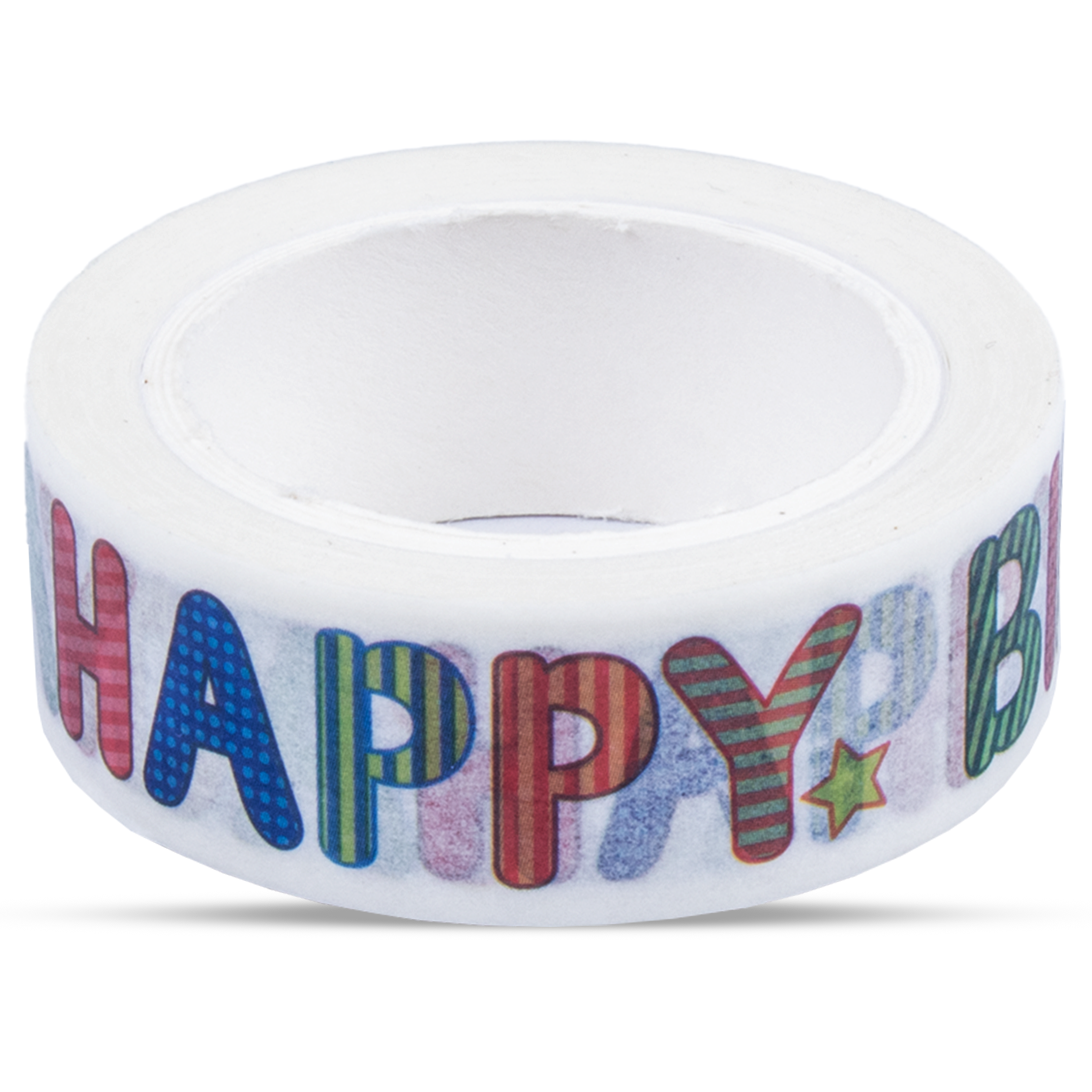 Washi Tape Happy Birthday 15Mmx10Mtr 1Pc