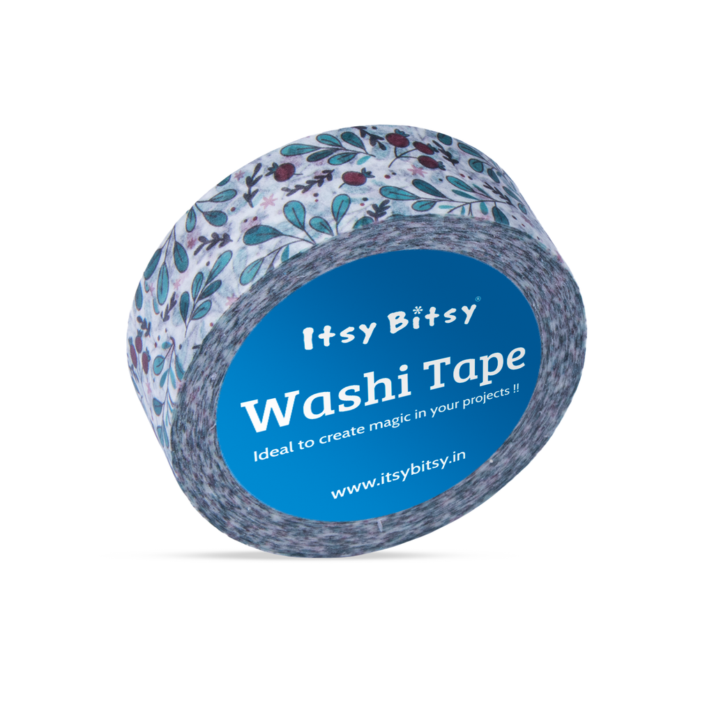 Washi Tape Berry Flora 15Mmx10Mtr 1Pc