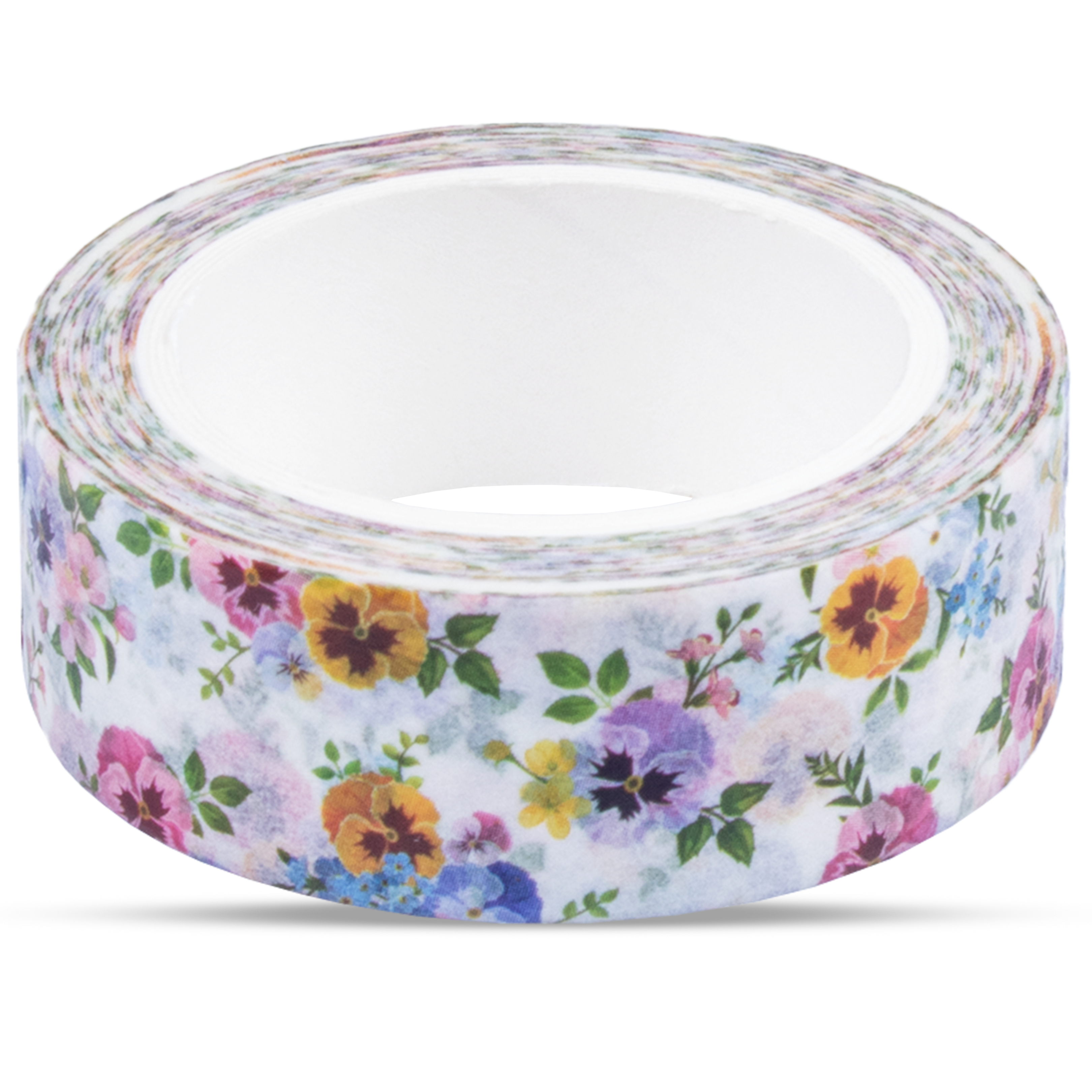 Washi Tape Pansy Bloom 15Mmx10Mtr 1Pc