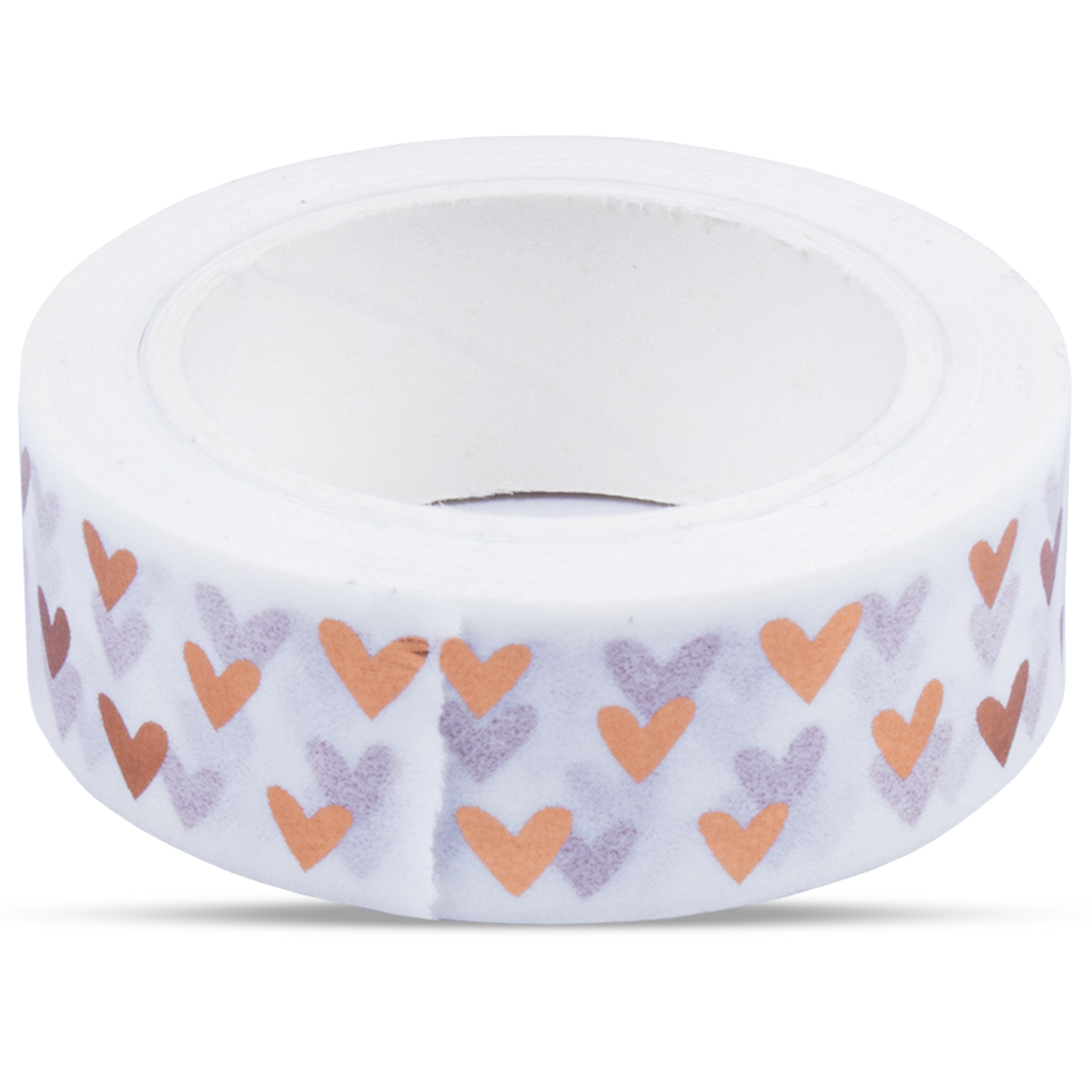 Washi Tape Golden Heart 15Mmx10Mtr 1Pc