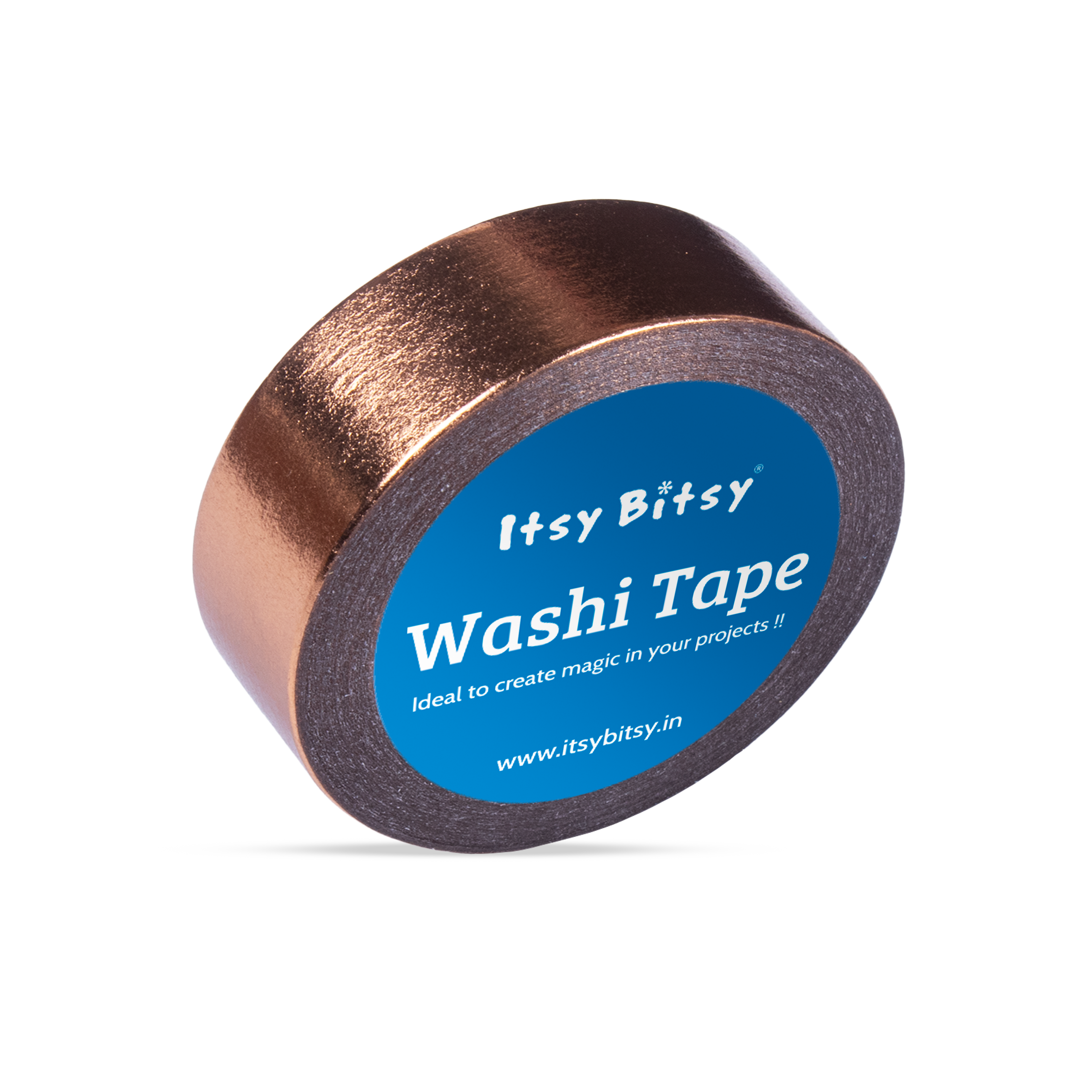 Washi Tape Golden Copper 15Mmx10Mtr 1Pc