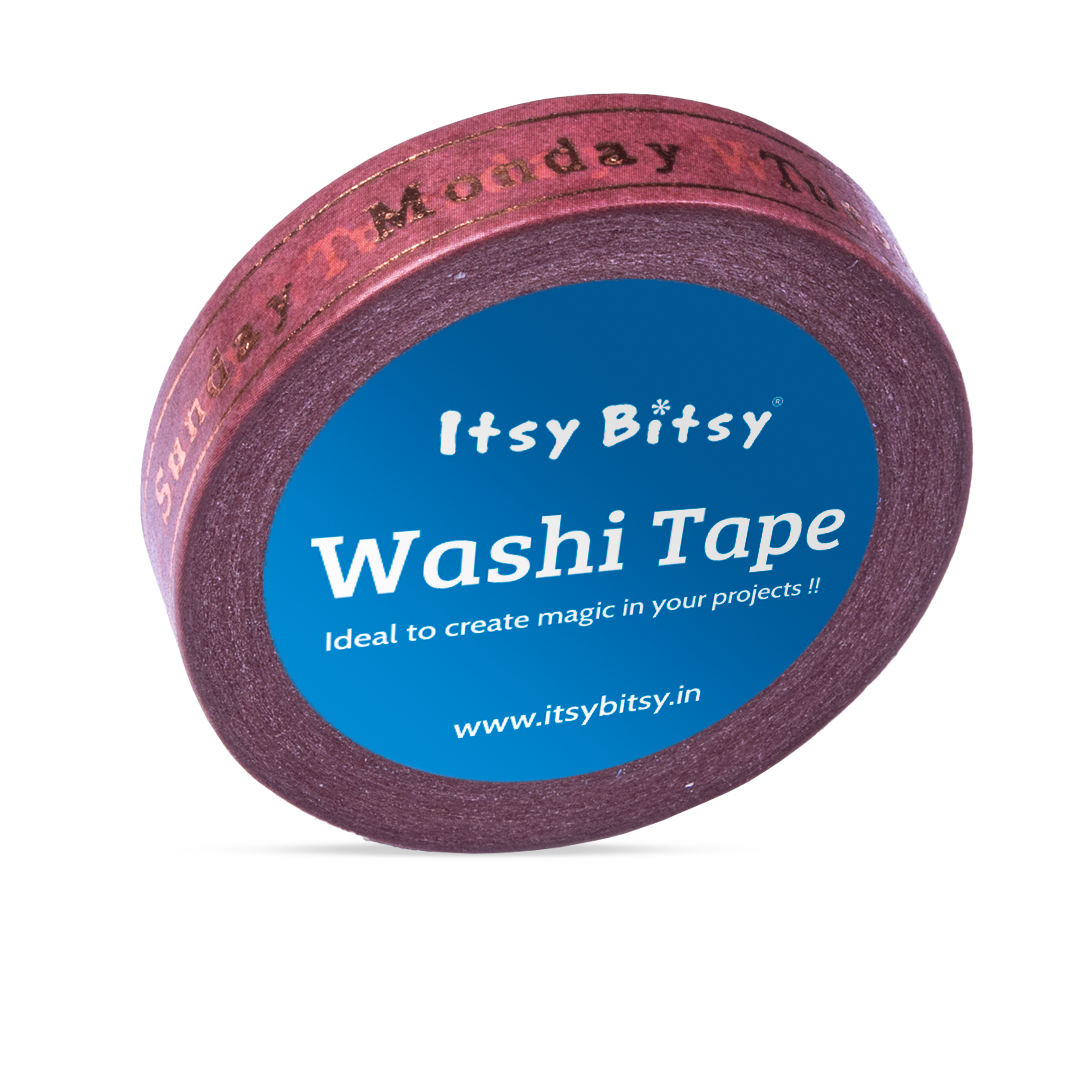 Washi Tape Days Of The Week 10Mmx10Mtr 1Pc