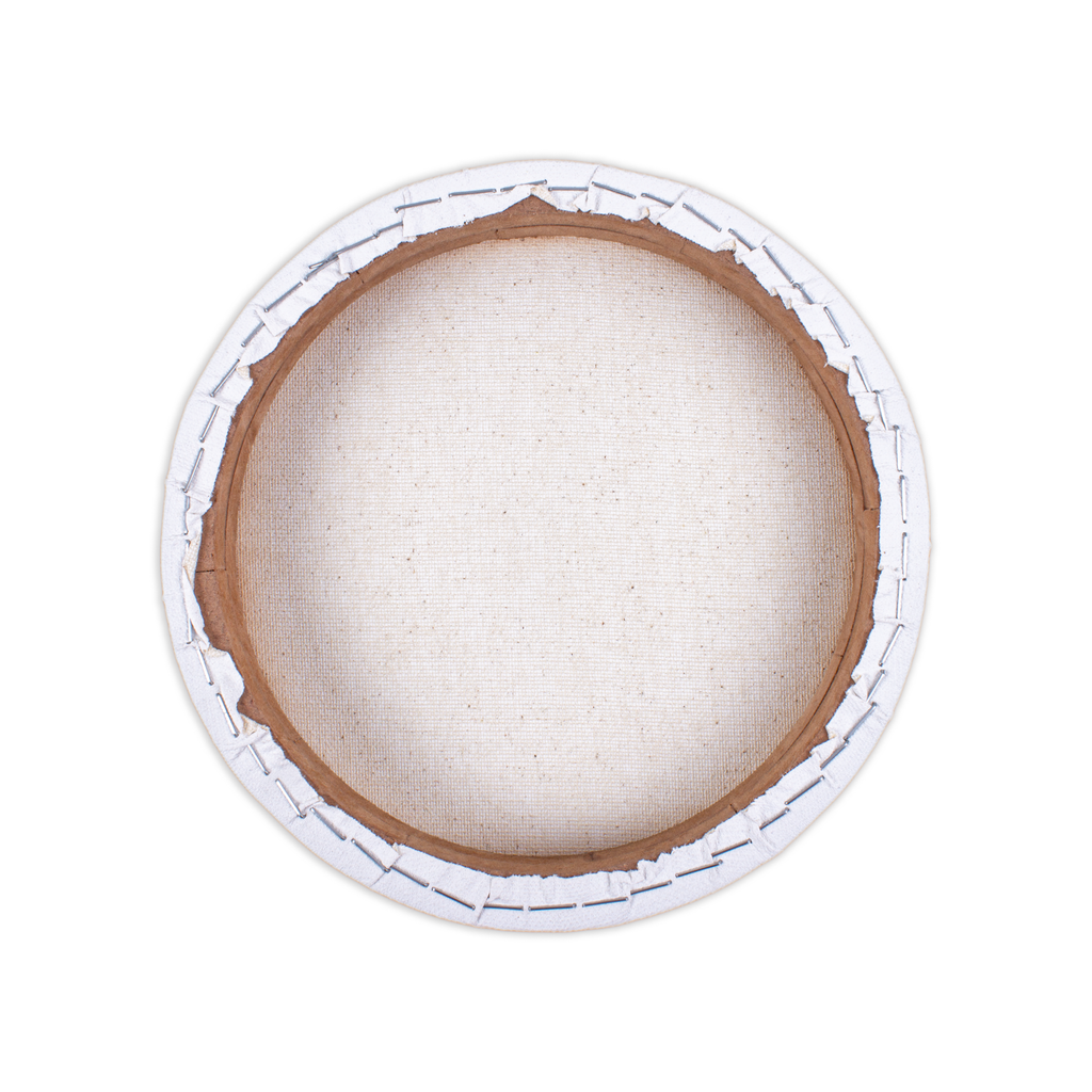Stretched Canvas Round 22mm 8inch Dia 1pc