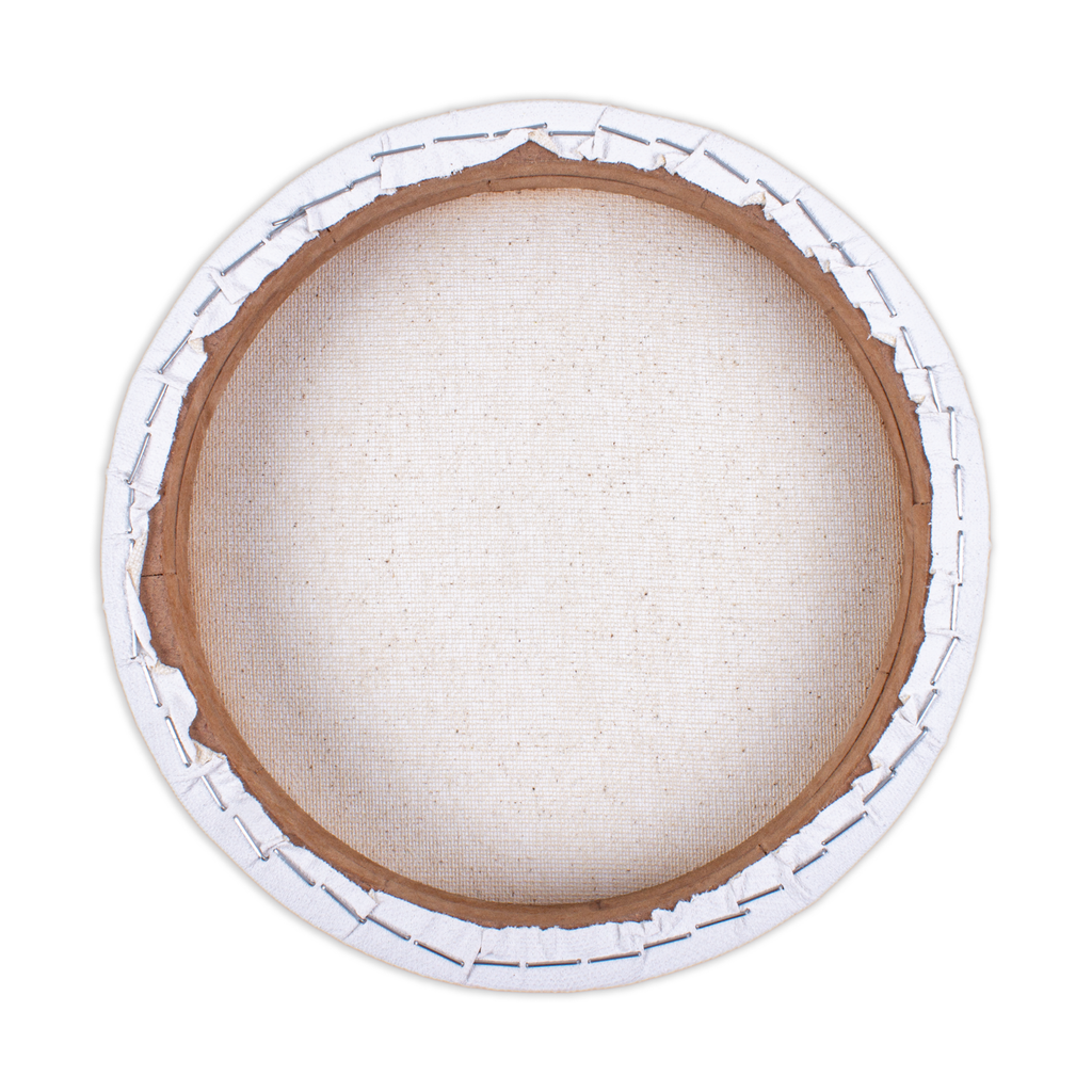 Stretched Canvas Round 22mm 12inch Dia 1pc