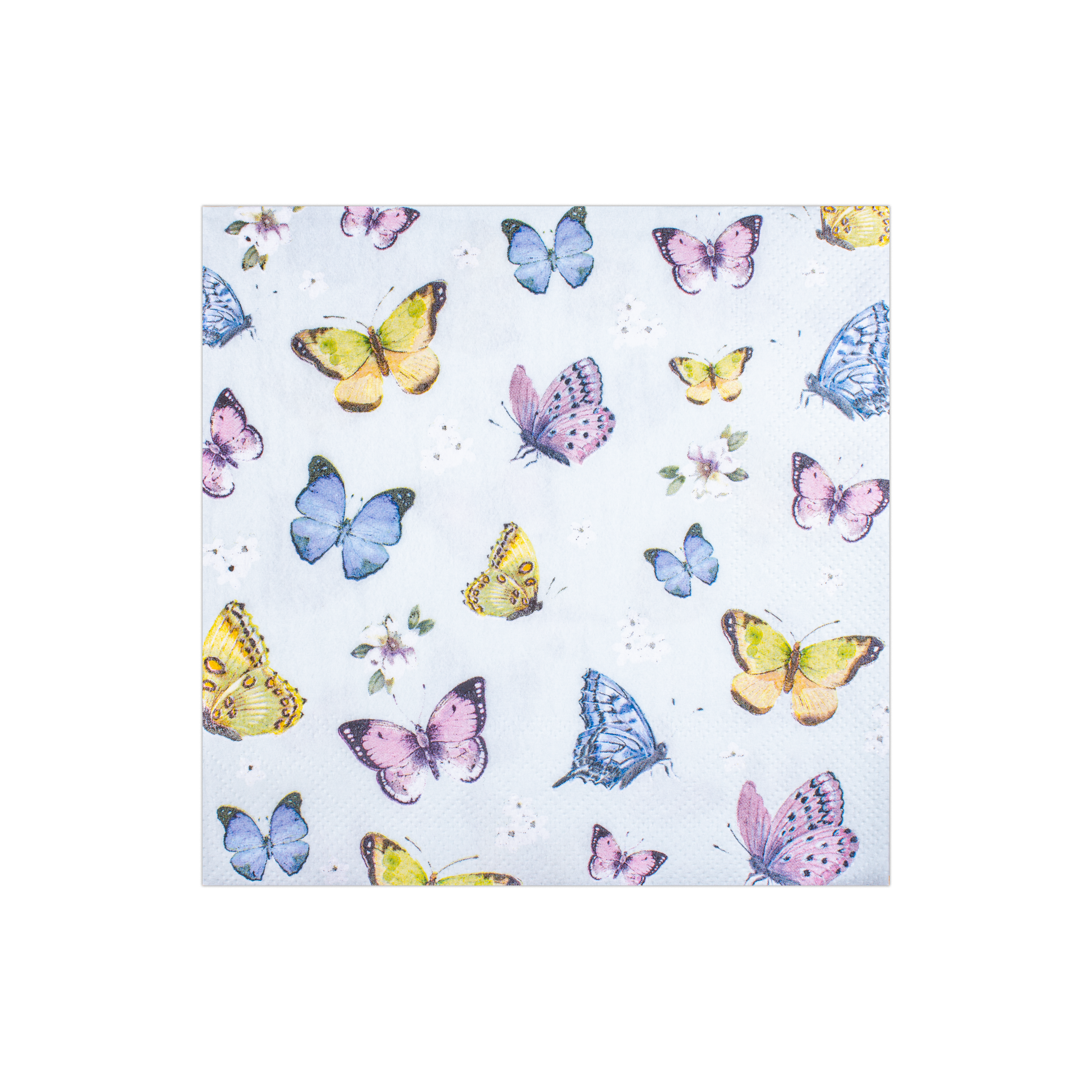 Decoupage Napkin Butterfly Vista 13in x 13in 3 Ply 1pc