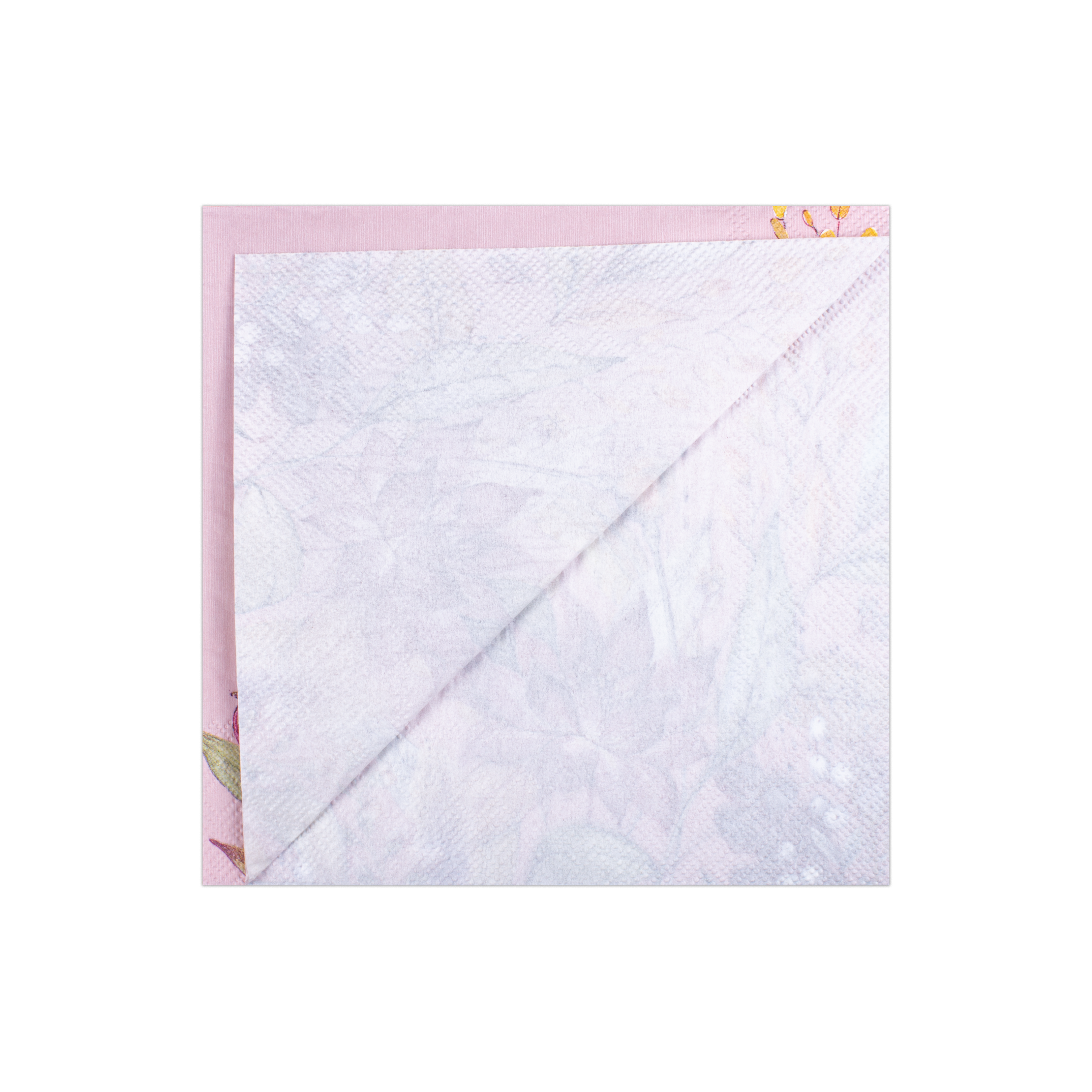 Decoupage Napkin Lily Poppy - Pink 13in X 13inch 3 Ply 1pc