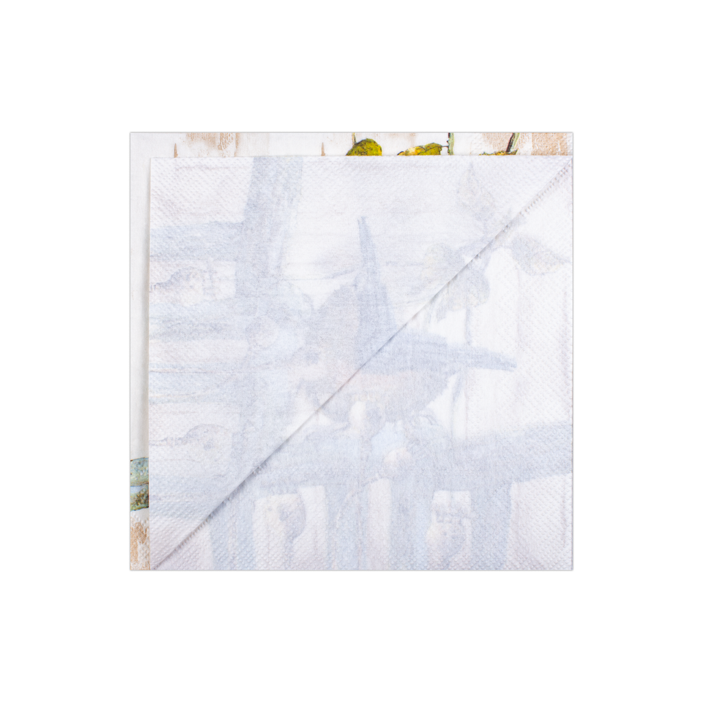 Decoupage Napkin Vintage Songbird 13in x 13inch 3 Ply 1pc