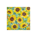 Decoupage Napkin Sunflower Abloom 13in X 13inch 3 Ply 1pc