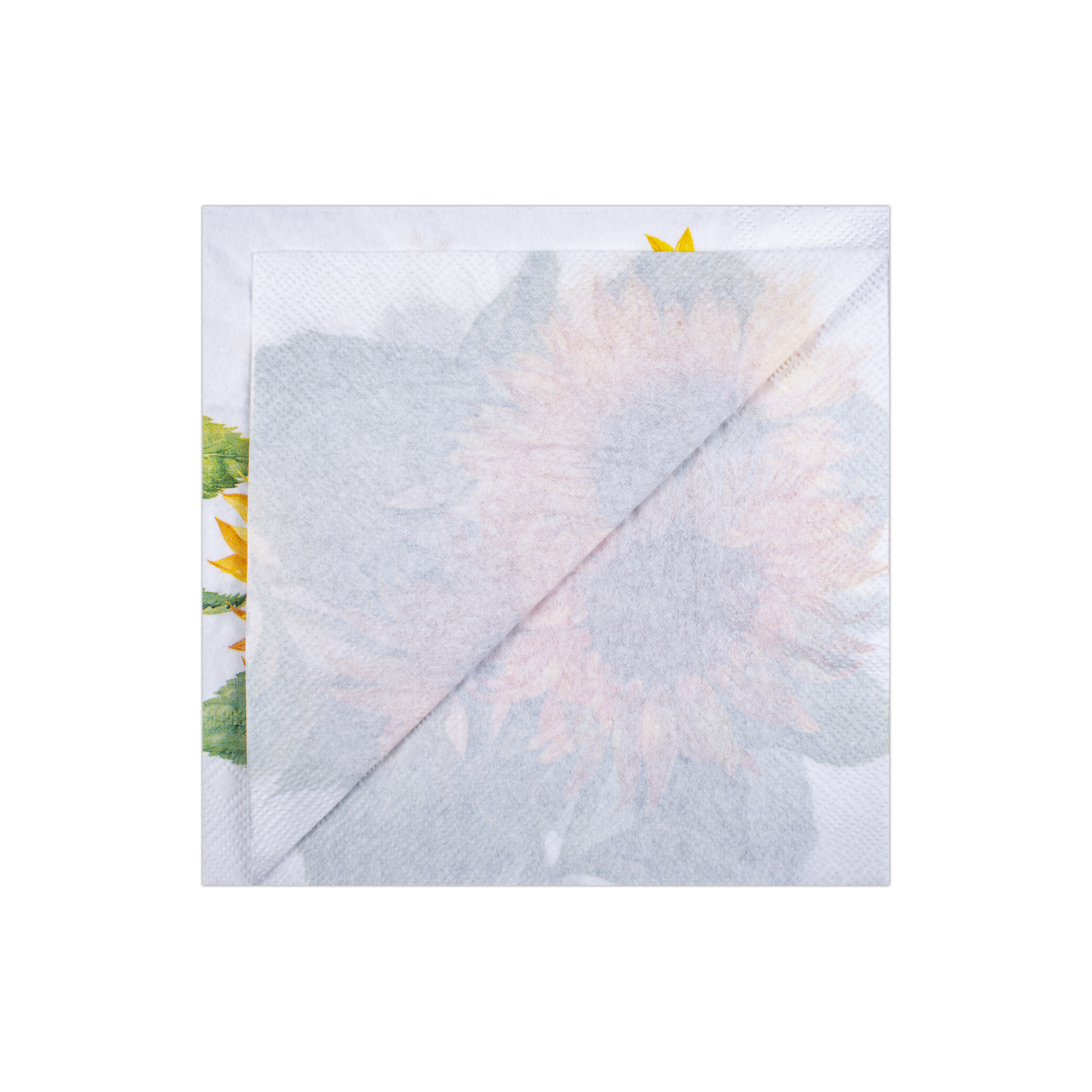 Decoupage Napkin Sunny Sunflowers 13in X 13inch 3 Ply 1pc