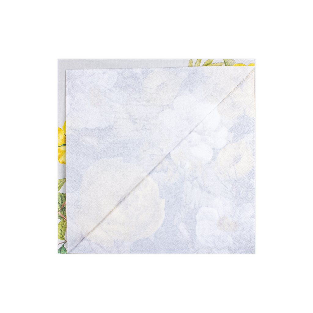 Decoupage Napkin Sunny Peonies 13in X 13inch 3 Ply 1pc