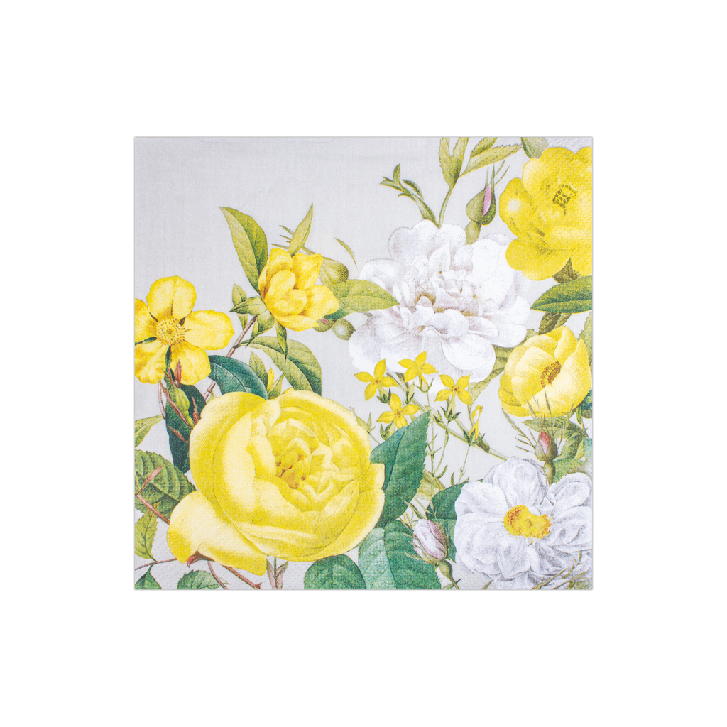 Decoupage Napkin Sunny Peonies 13in X 13inch 3 Ply 1pc