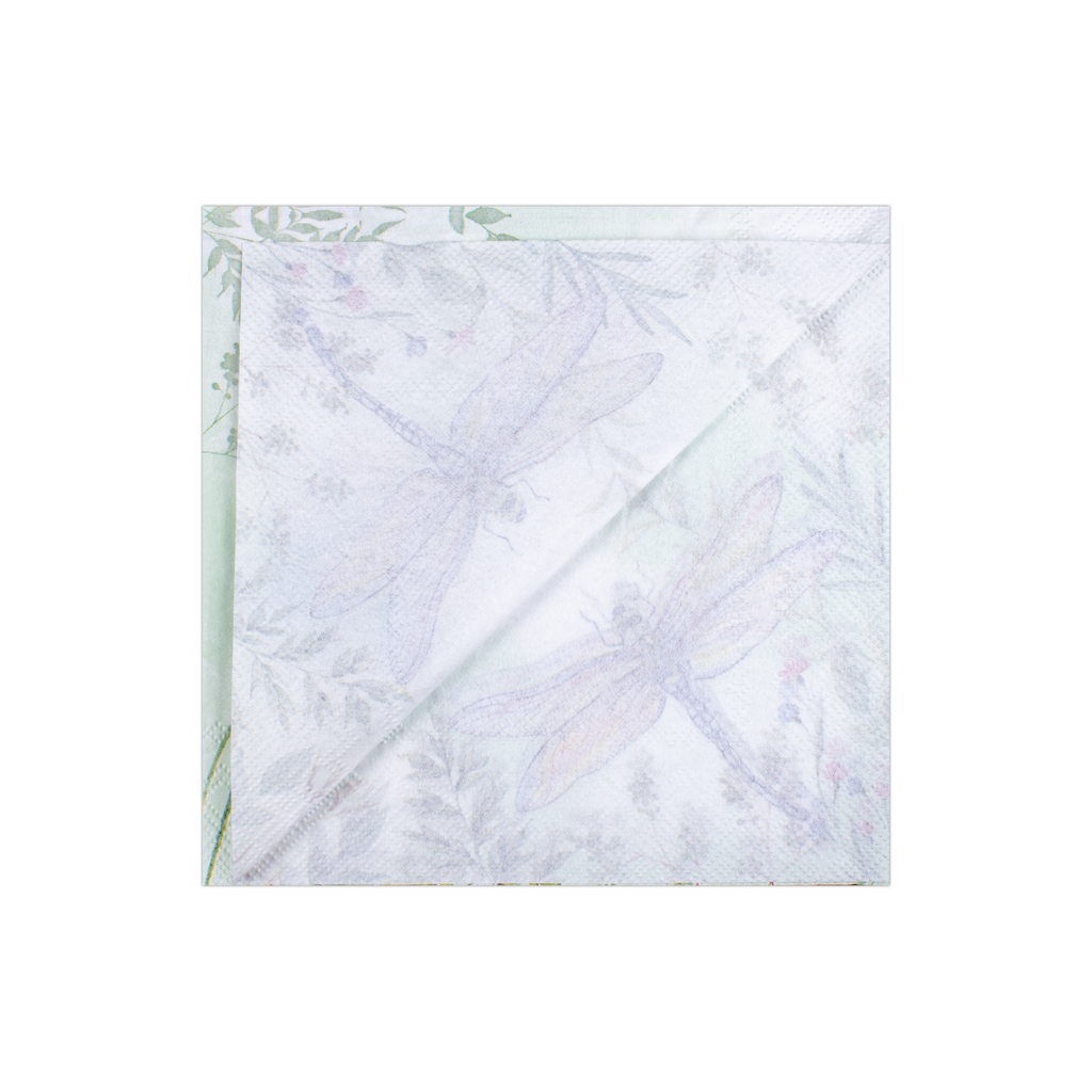 Decoupage Napkin Dragonfly Park 13in X 13in 3 Ply 1pc