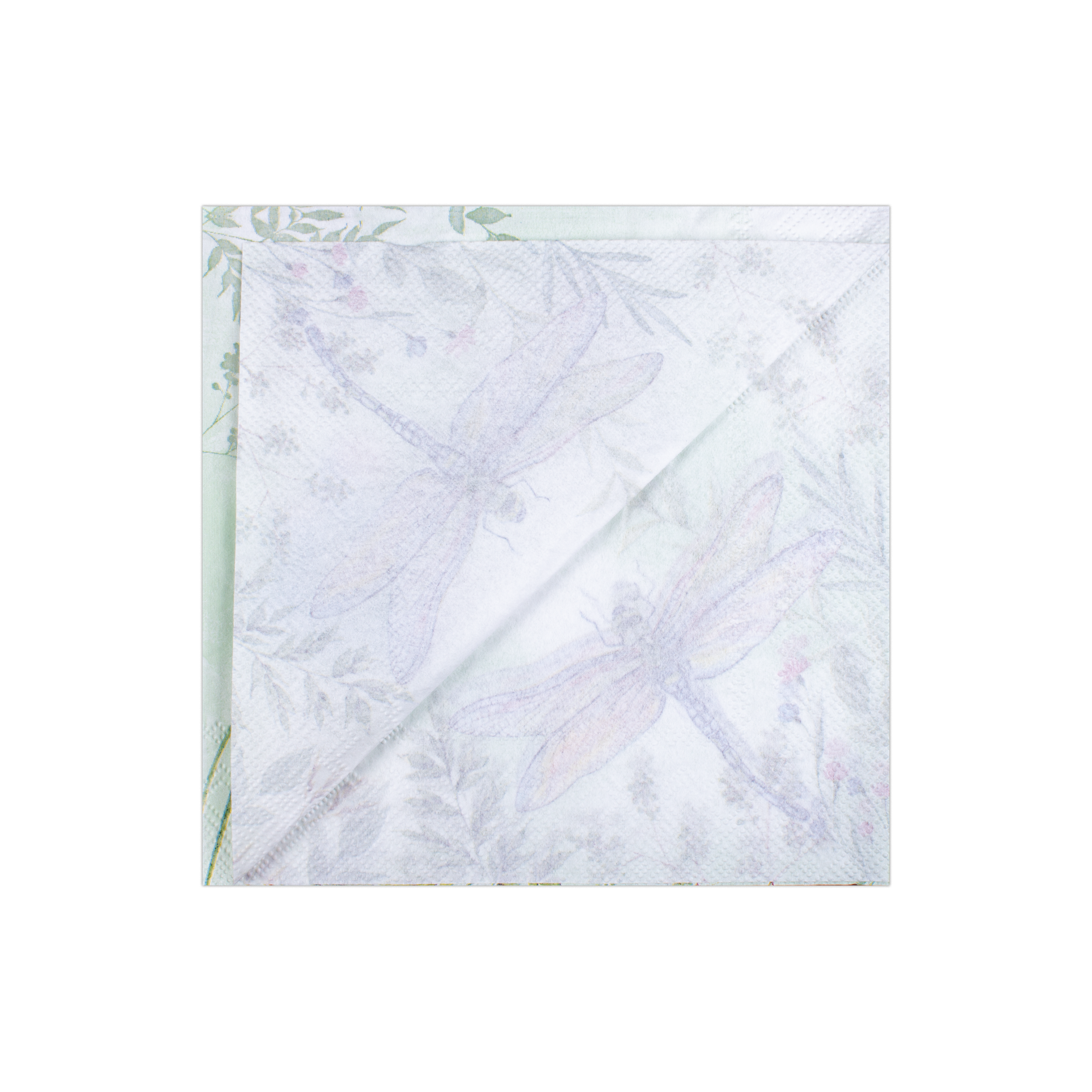 Decoupage Napkin Dragonfly Park 13in X 13in 3 Ply 1pc