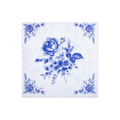Decoupage Napkin Azure Rose 13in X 13in 3 Ply 1pc