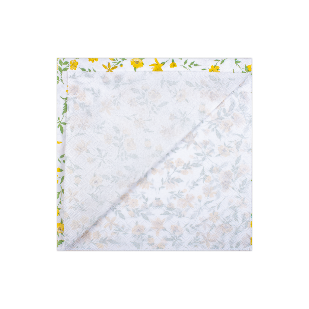 Decoupage Napkin Sunny Blossoms 13in x 13in 3 Ply 1pc