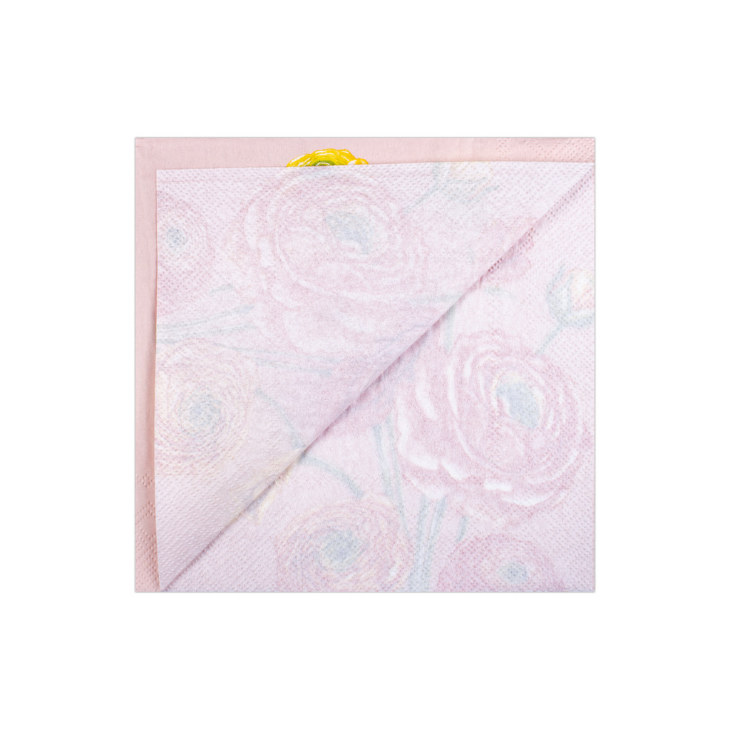 Decoupage Napkin Buttercup Bouquet 13in X 13in 3 Ply 1pc