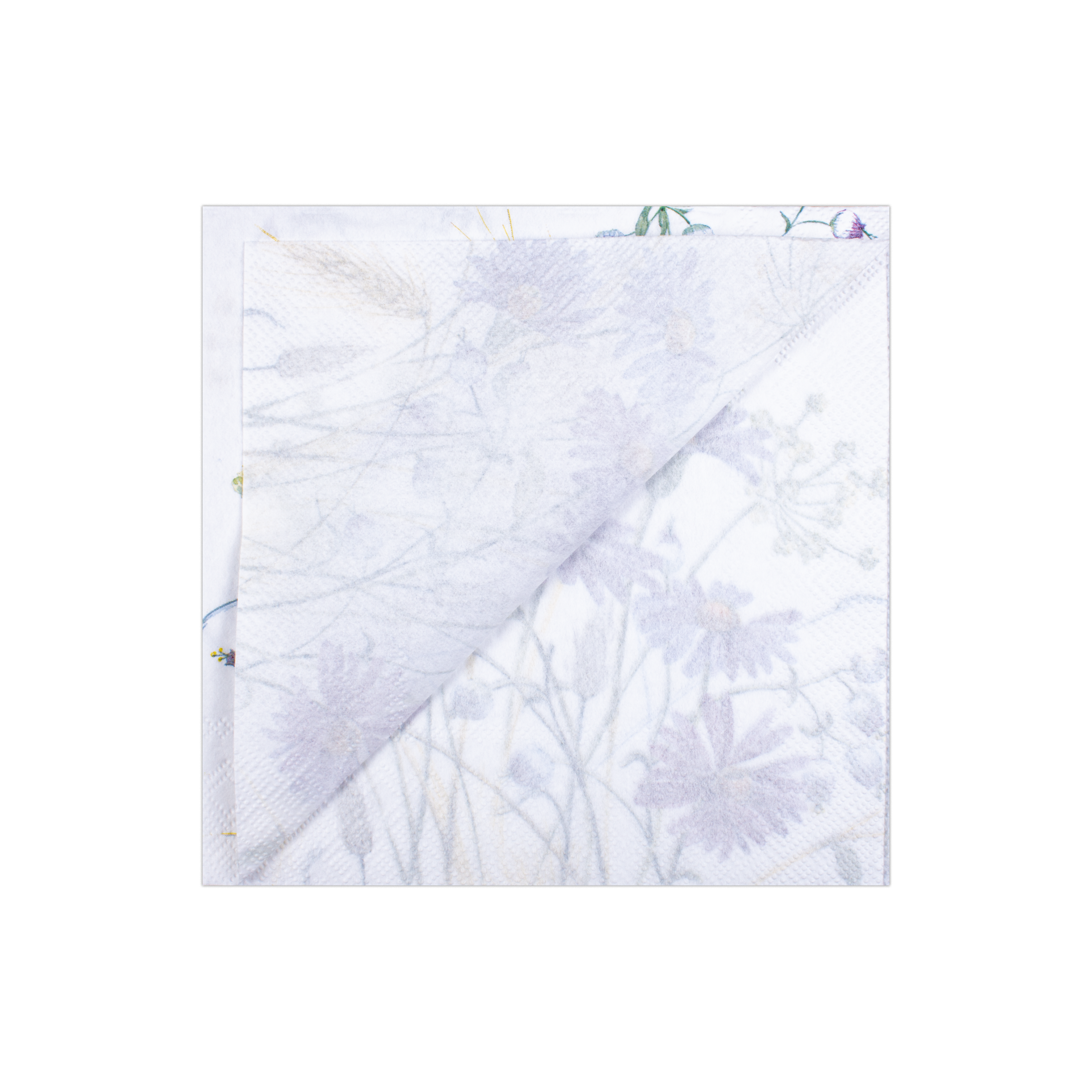 Decoupage Napkin Purple Daisy 13in X 13in 3 Ply 1pc