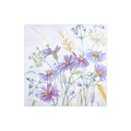 Decoupage Napkin Purple Daisy 13in X 13in 3 Ply 1pc
