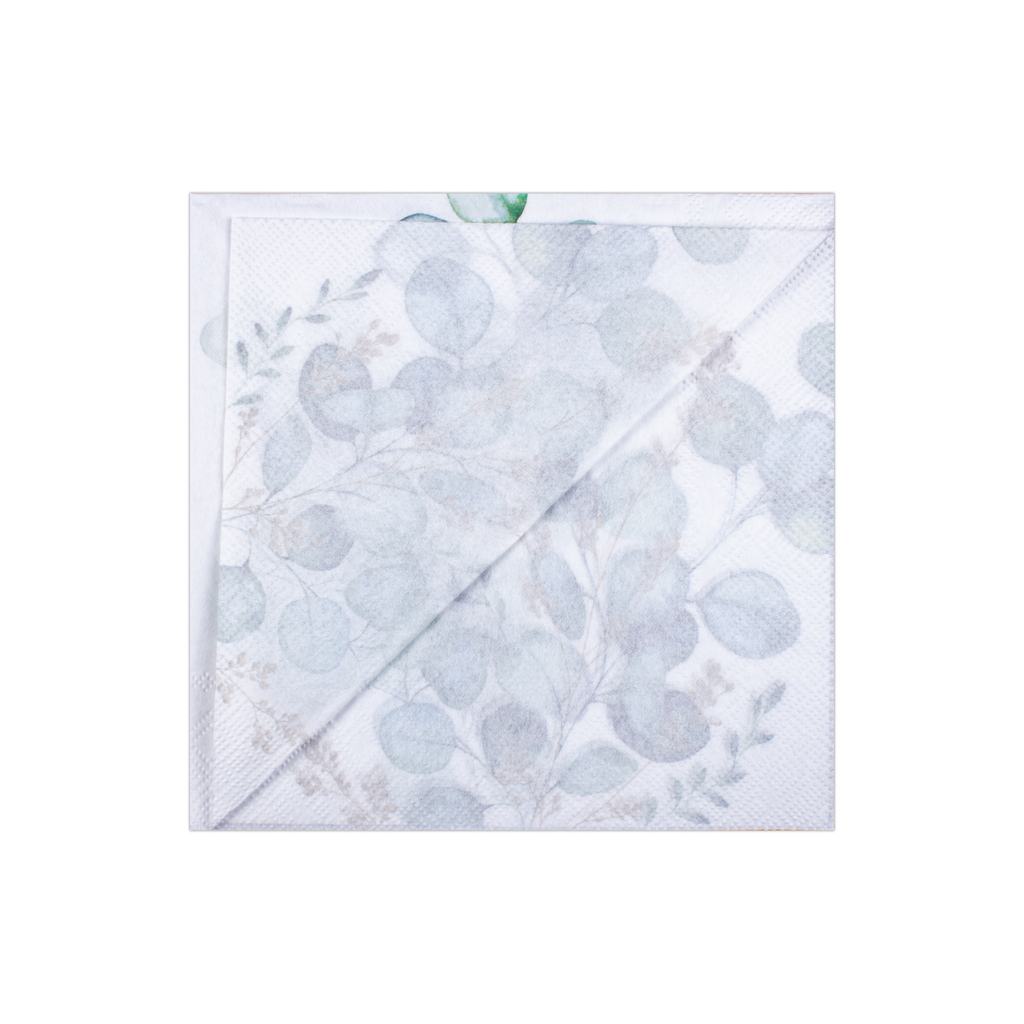 Decoupage Napkin Pearl Acacia 13in X 13in 3 Ply 1pc