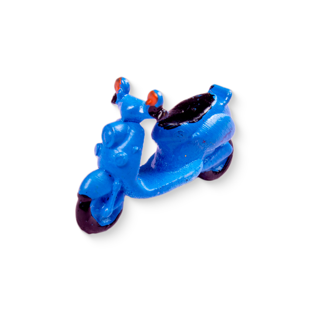 Miniature Scooter Assorted Colours L20 X W7 X H12mm 1pc