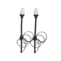 Miniature Lotus LED Lamp Post Single Light 3V H70mm 2pc