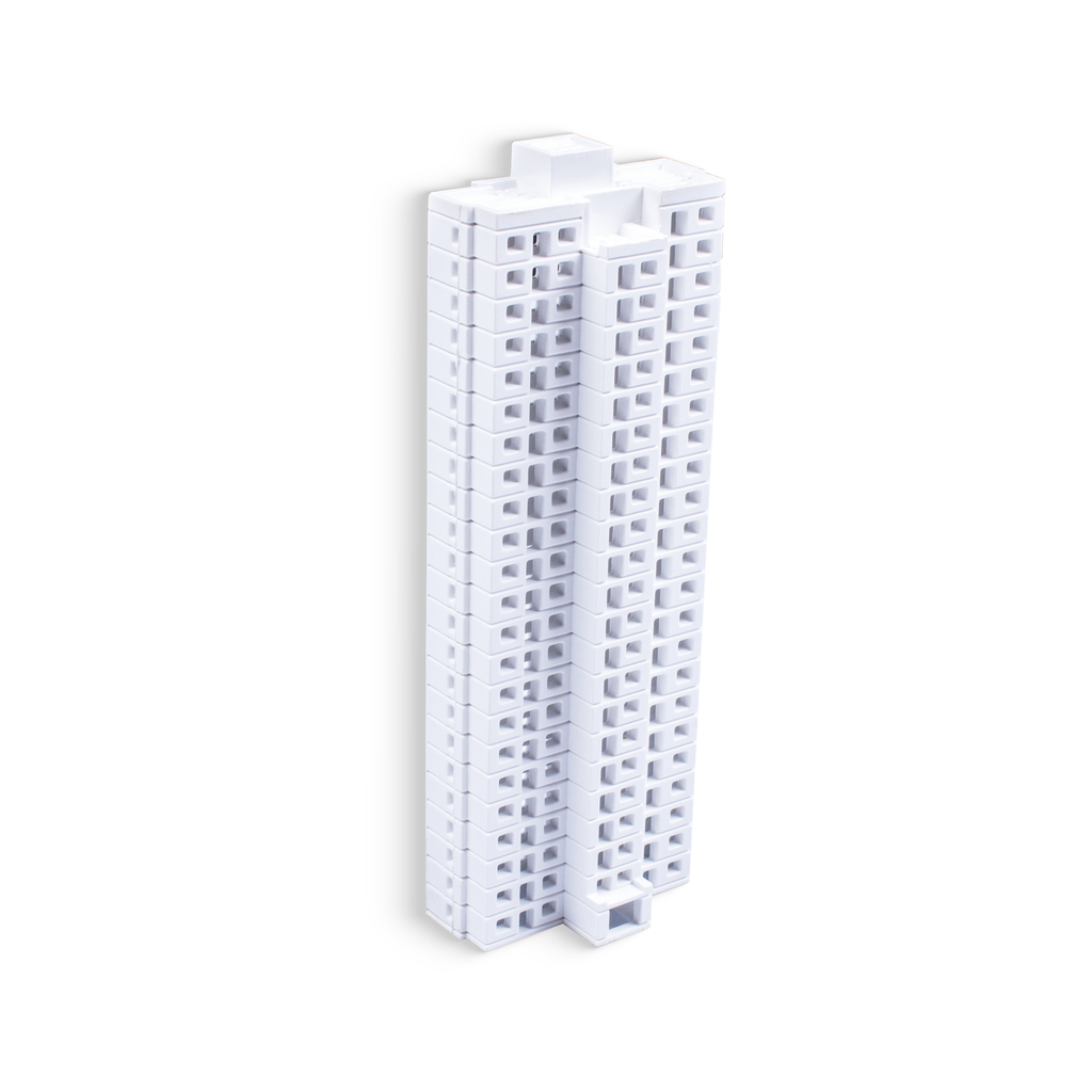 Miniature Multi Storey Building 23 Floors L35 X W18 X H95mm1pc