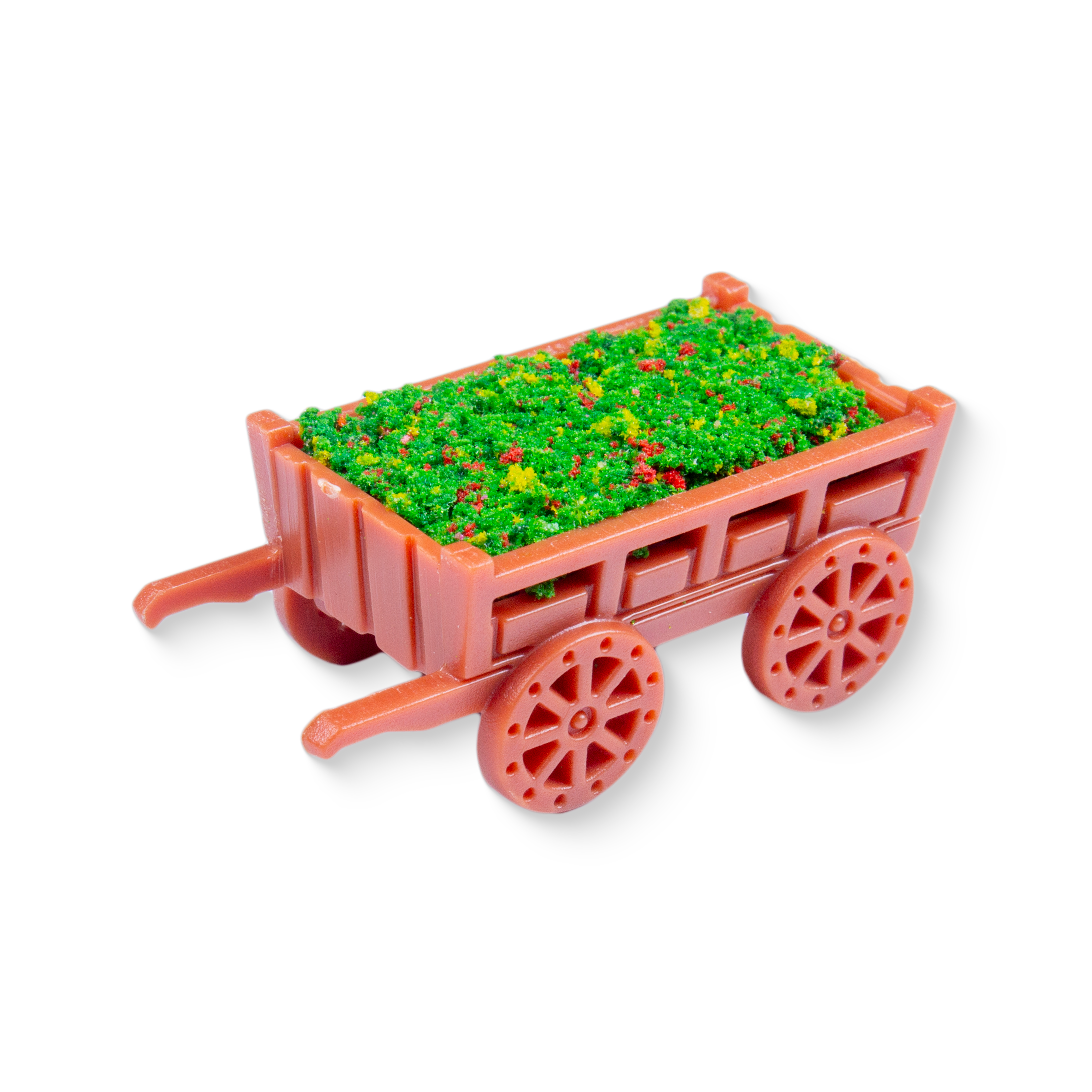 Miniature Push Cart L35 X W20 X H20mm 1pc