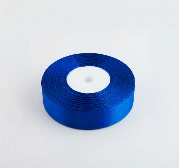 Satin Ribbon 25Mm 50Mtr Royal Blue