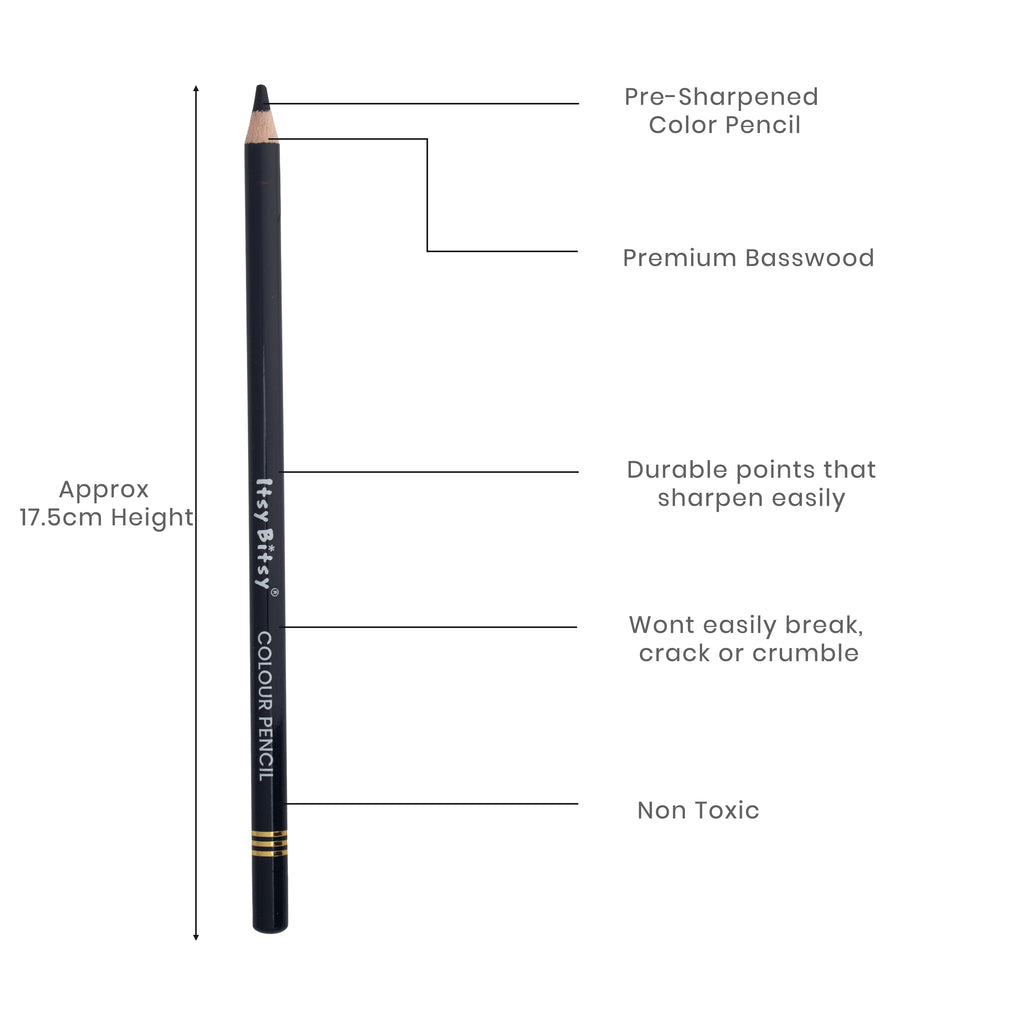 Premium Artist Colour Pencil 1pc - Dark Indigo