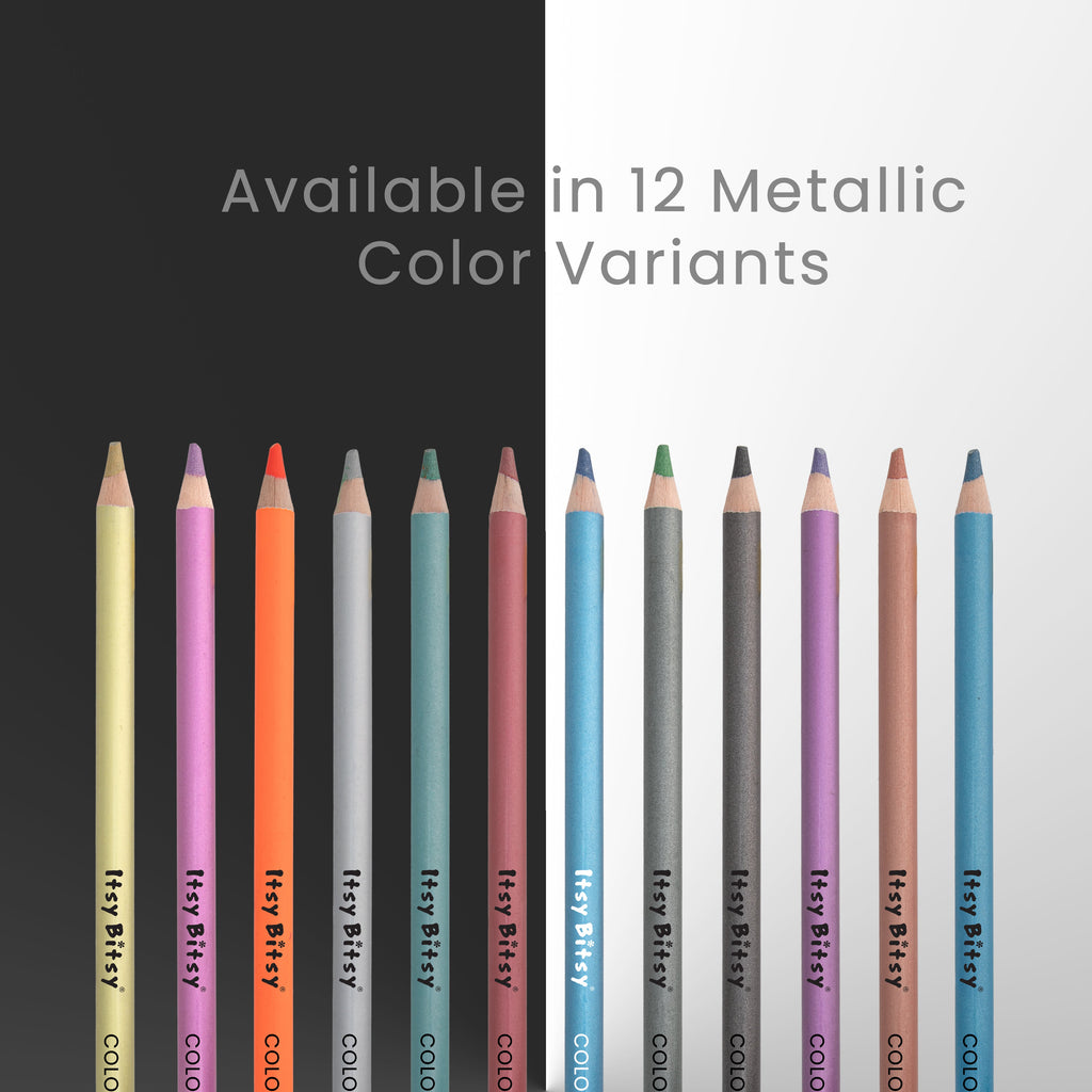 Premium Artist Metallic Colour Pencil 1pc - Metallic Purple