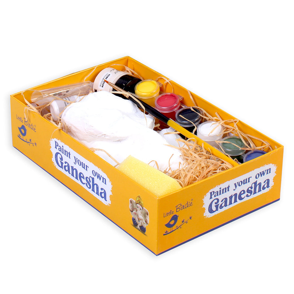 DIY Paint Your Own Ganesha Kit - Small 1 Box