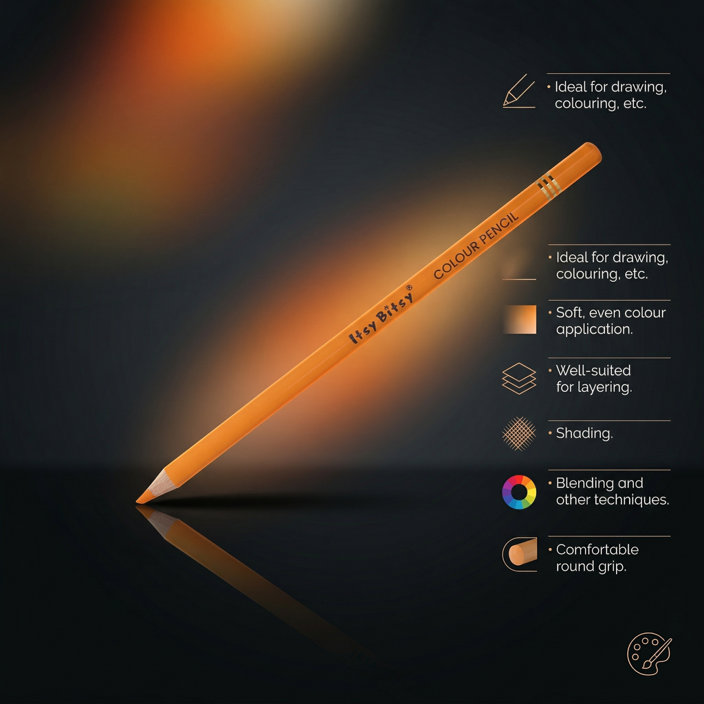 Premium Artist Colour Pencils - Pack of 48 Colours 1Box