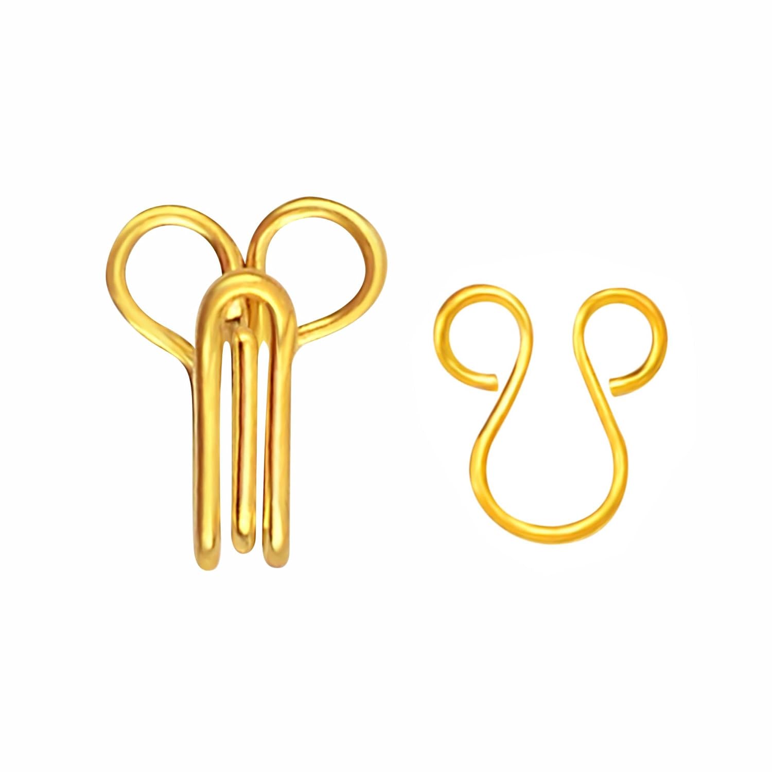 Dress Hook & Eye Golden #34123 50Pc Jyoti