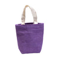 Burlap Tote Bag Assorted Colours L7.5 X W7.8 X D3inch 1pc