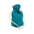 Burlap Drawstring Bag Assorted Colours L6 X W4.4X D2inch 1pc