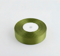 Satin Ribbon 25Mm 50Mtr Olive Green