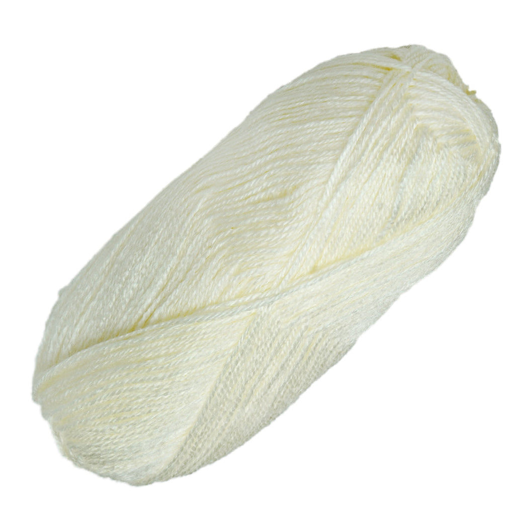 Soft Baby Knitting/Crochet Yarn 100% Acrylic Cream 267m 100g