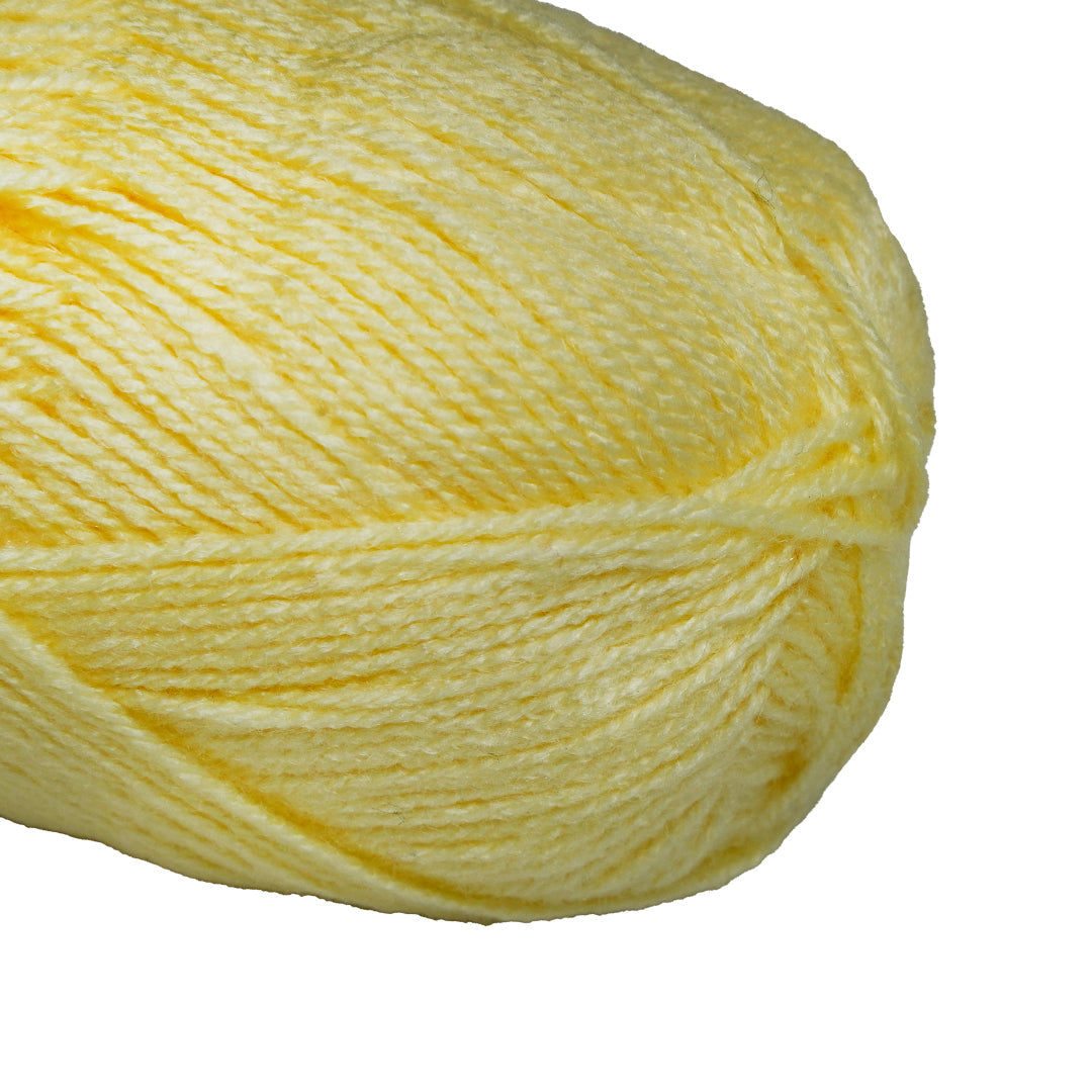 Soft Baby Knitting/Crochet Yarn 100% Acrylic Buttermilk 267m 100g