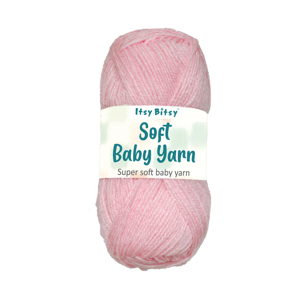 Soft Baby Knitting/Crochet Yarn 100% Acrylic Sweet Pea 267m 100g