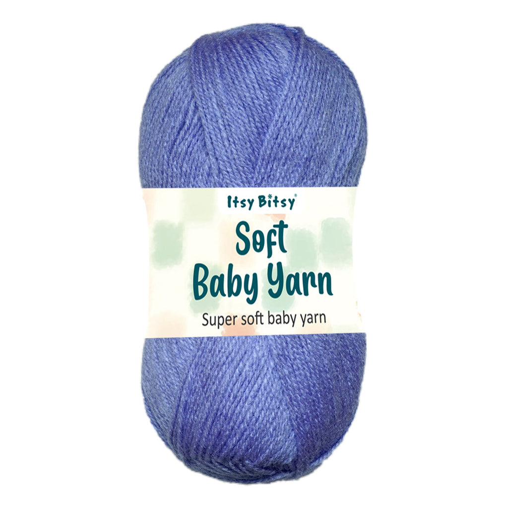 Soft Baby Knitting/Crochet Yarn 100% Acrylic Sea Wave 267m 100g