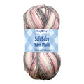 Soft Baby Knitting/Crochet Yarn Multi 100% Acrylic Pink Dove 267m 100g