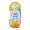 Soft Baby Knitting/Crochet Yarn Multi 100% Acrylic Morning Sky 267m 100g