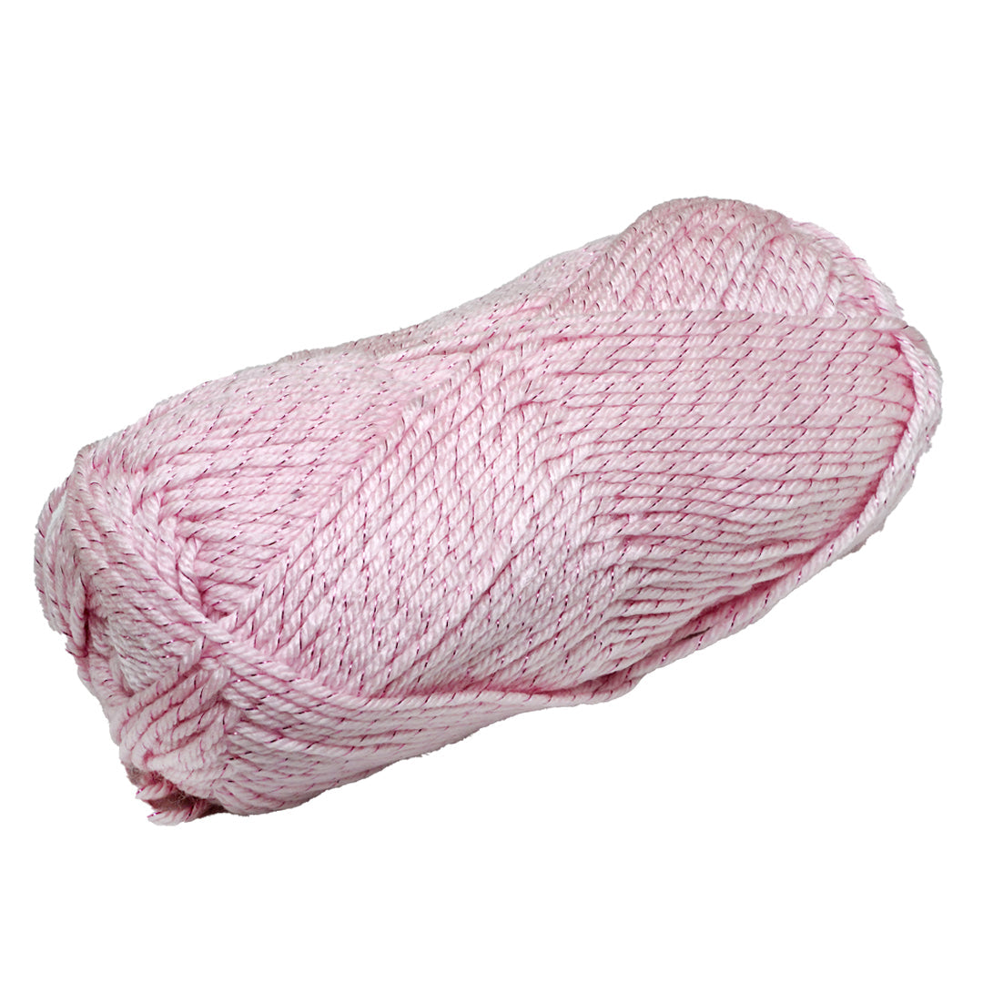 Soft Twinkle Knitting/Crochet Yarn 99% Anti Pill Acrylic Baby Pink 170m 100g