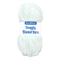 Snuggly Blanket Knitting/Crochet Yarn 100% Polyester White 50m 100g