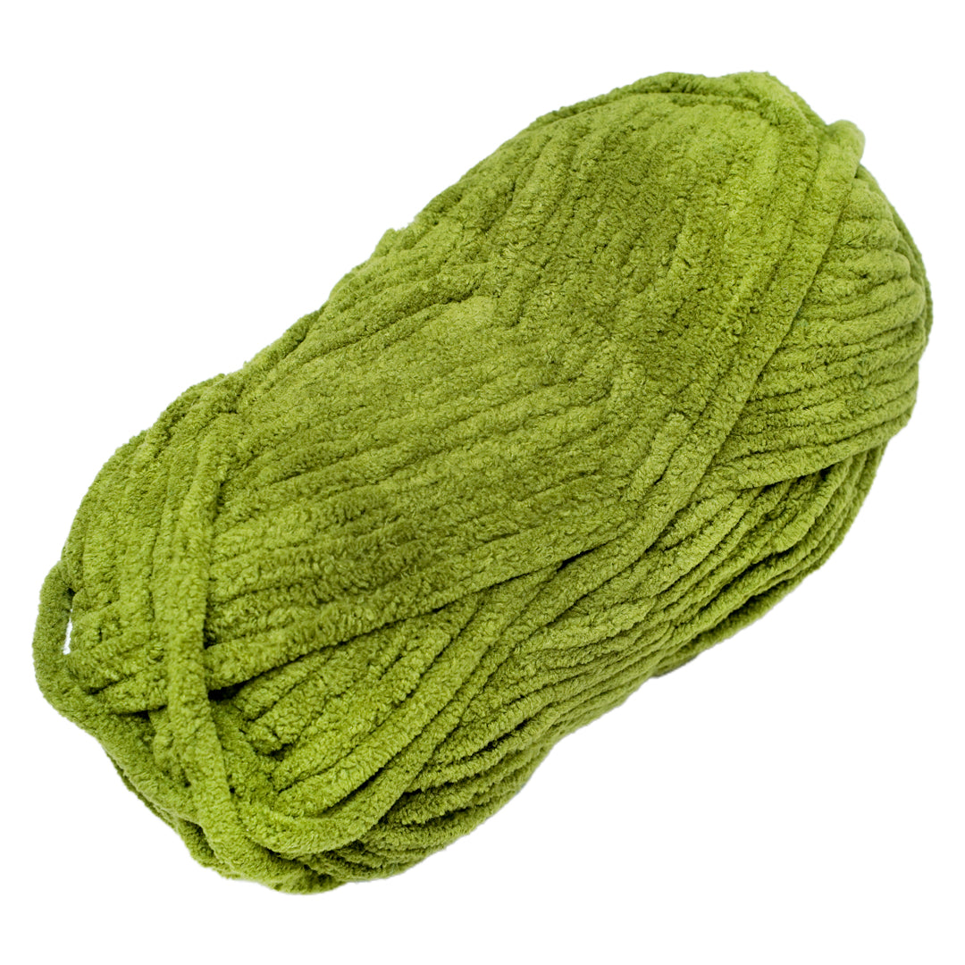 Snuggly Blanket Knitting/Crochet Yarn 100% Polyester Parrot Green 50m 100g
