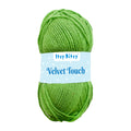 Velvet Touch Knitting/Crochet Yarn 100% Acrylic Pear Green 200m 100g